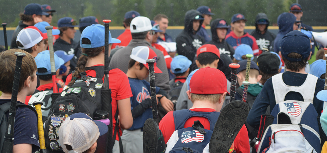 Soggy baseball with the Saint Mary's Gaels