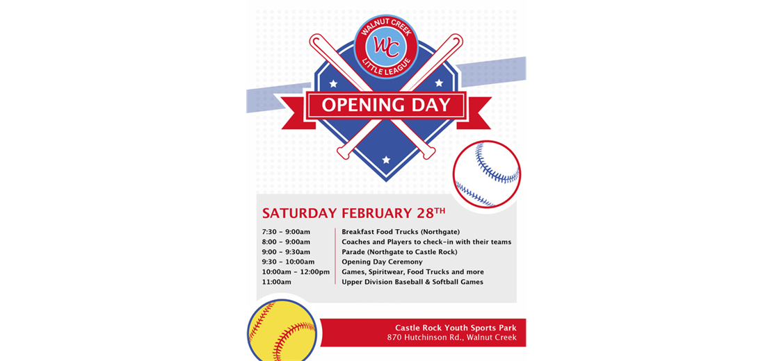 WCLL February 28th Opening Day Information
