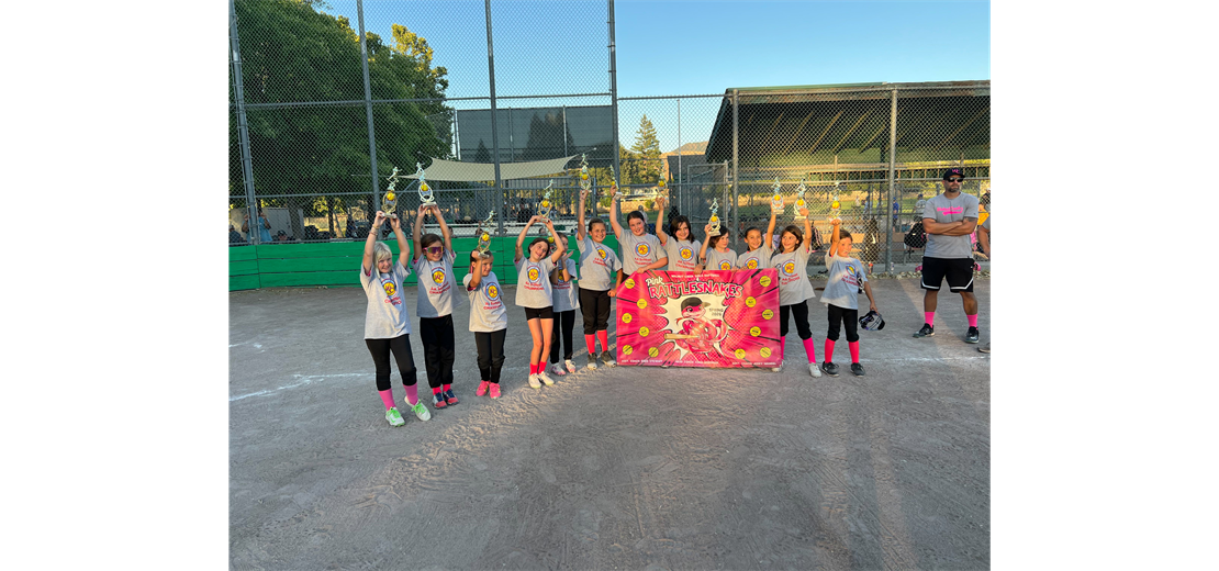 Pink Rattlesnakes Win the AA Softball Championship!!!
